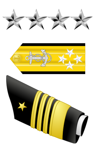 Emblem of a Navy Admiral