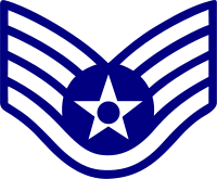 Emblem of an Air Force Staff Sergeant