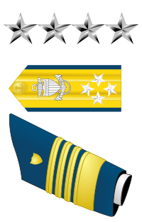 Emblem of a Coast Guard Admiral