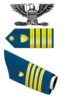 Emblem of a Coast Guard Captain