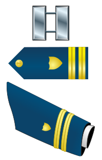 Emblem of a Coast Guard Lieutenant