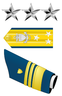 Emblem of a Coast Guard Vice Admiral