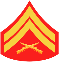 Emblem of a Marine Corps Corporal