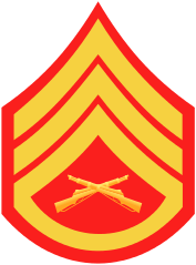 Emblem of a Marine Corps Staff Sergeant