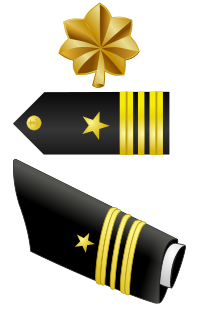 Emblem of a Navy Lieutenant Commander