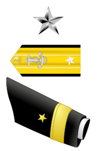 Emblem of a Navy Rear Admiral Lower Half