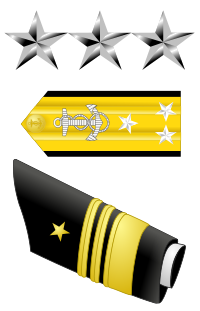 Emblem of a Navy Vice Admiral